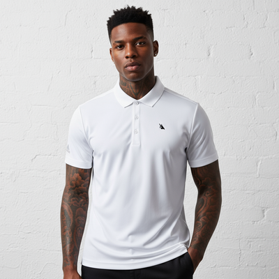 adidas X MorteNoir Shadow Polo Shirt - Front View