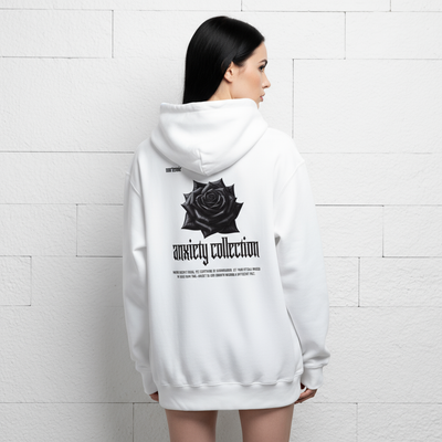 ANXIETY Hoodie - White Back (Female)