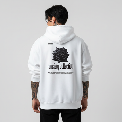 ANXIETY Hoodie - White Back (Male)