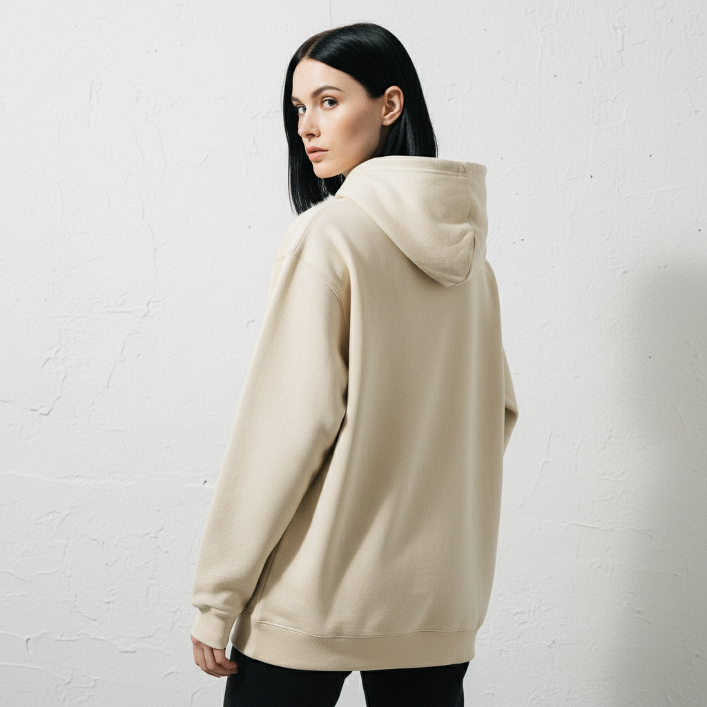 Back view - Bone (plain)