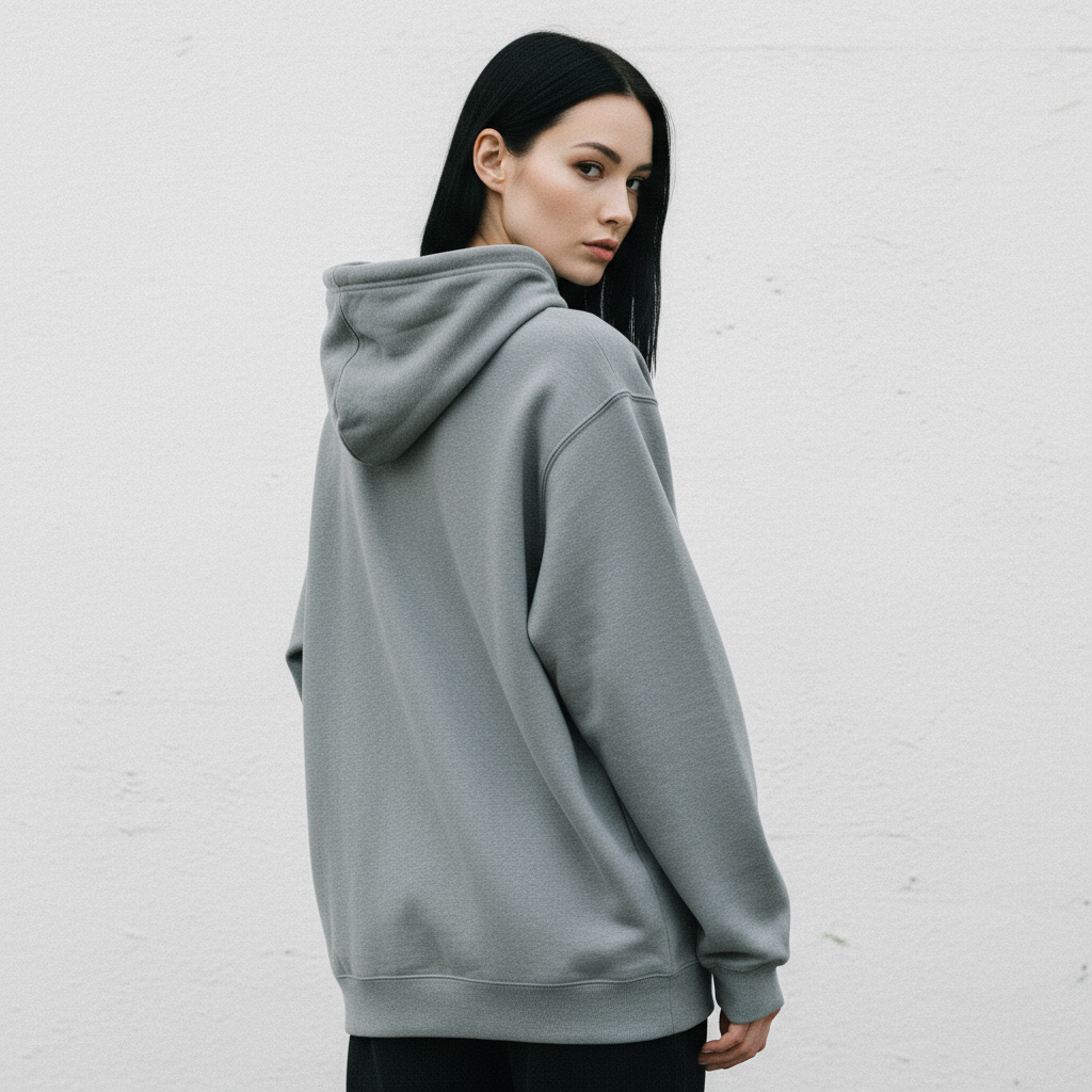 Back view - Carbon Grey (plain)