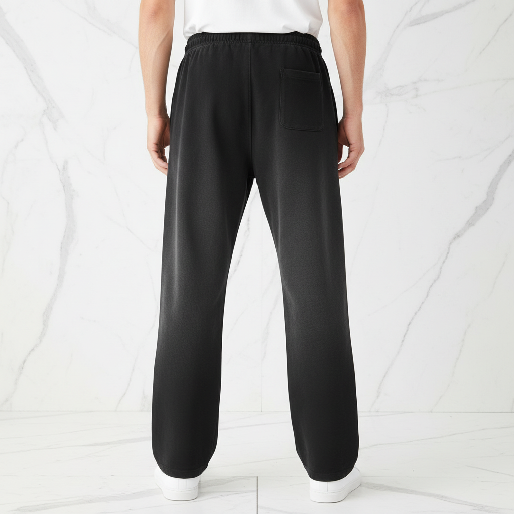 Back view mockup - male model