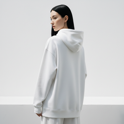 Back view - White (plain)