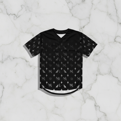 Baseball Jersey Flat Lay