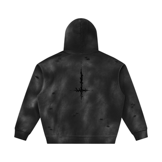 Mortis Fade Fleece Hoodie Hoodies & Jackets By MorteNoir