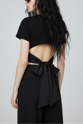 Coven Black-tie T-shirt T-Shirts & Crop Tops By MorteNoir