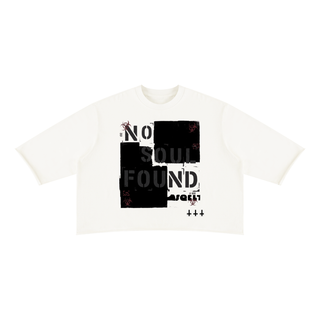 NO SOUL FOUND Boxy Tee T-Shirts & Crop Tops White By MorteNoir