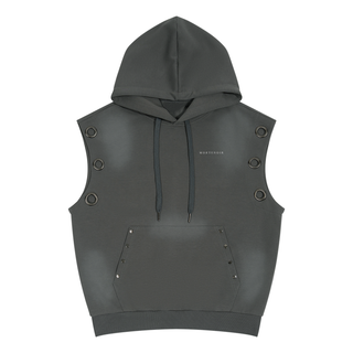 Solstice Fade Sleeveless Hoodie Hoodies & Jackets By MorteNoir