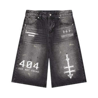 404 Null Denim Shorts