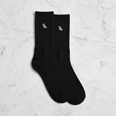 Embroidered Socks View 2