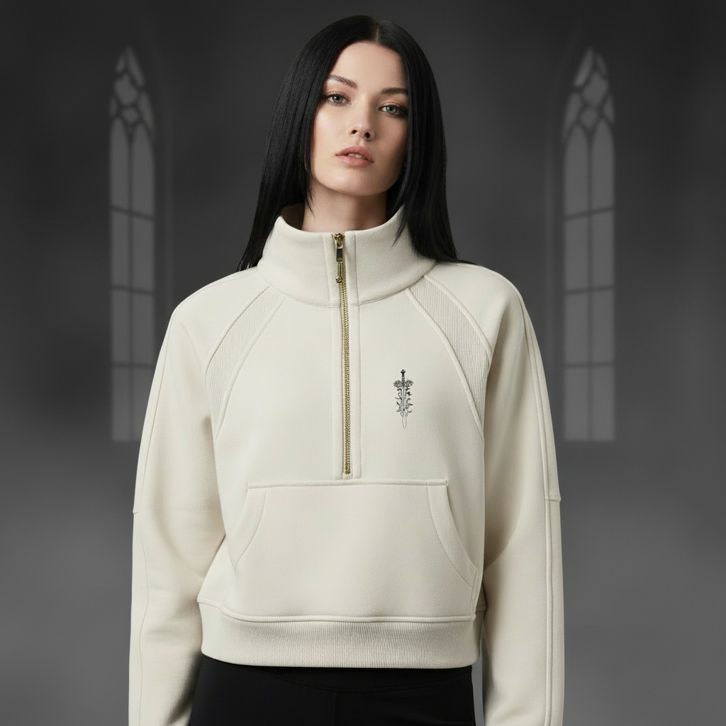 Ethereal Sweatshirt - Cream Front