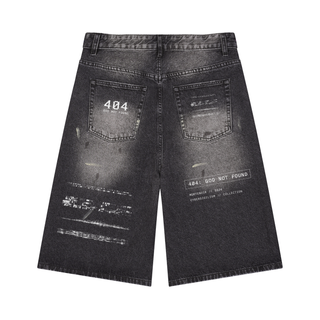 404 Null Denim Shorts