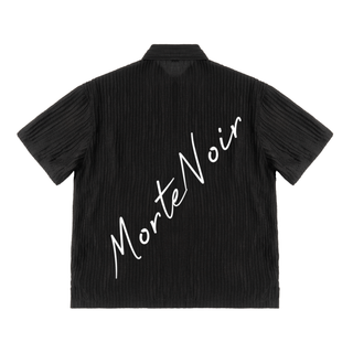 MorteNoir Jacquard Shirt Shirts & Long Sleeves Black By MorteNoir