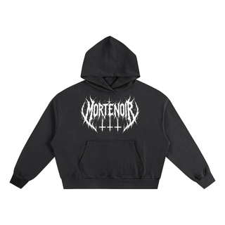 Grave Shroud Oversized Hoodie Hoodies & Jackets Black By MorteNoir