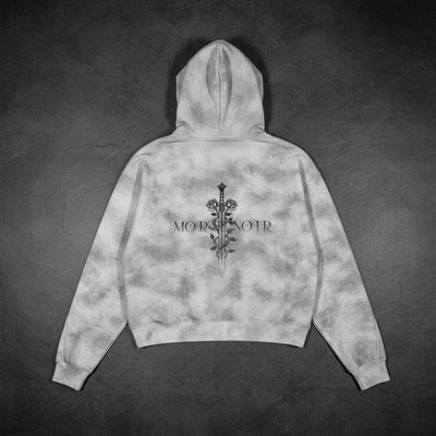 Flat Lay Back with Print - Dark Background