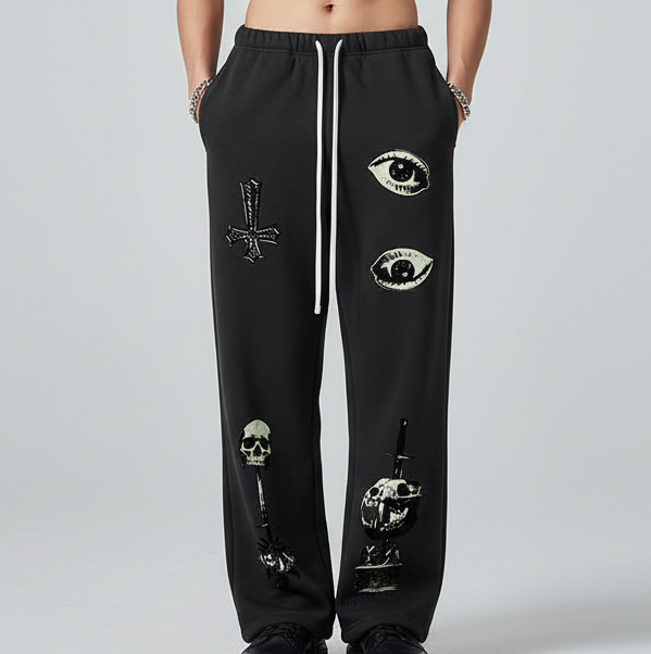 Front view pants mockup