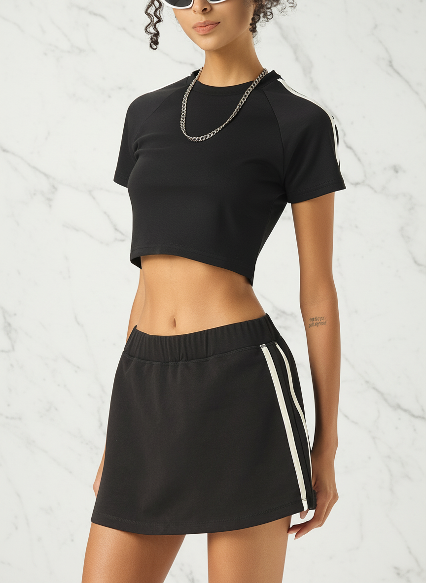 Front view with white stone background