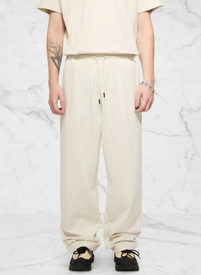 Front view with white stone background