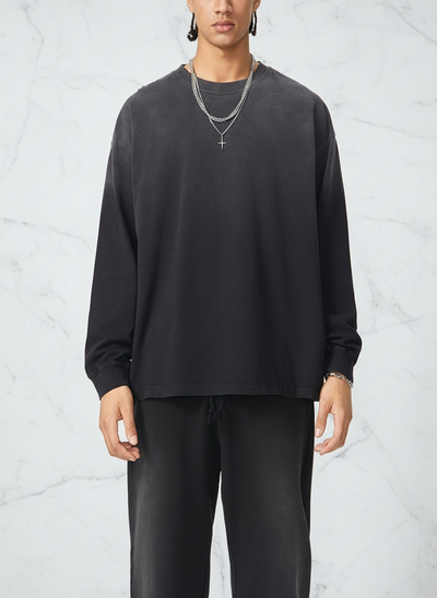 Front view with white stone background