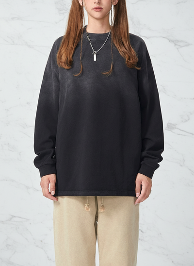 Front view with white stone background