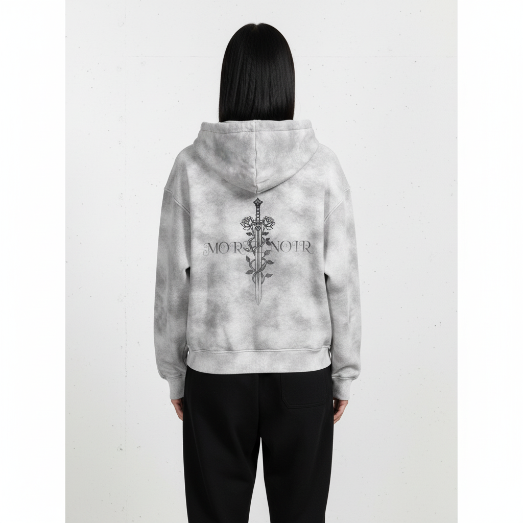 Full Outfit Back View - Female Model with Pants