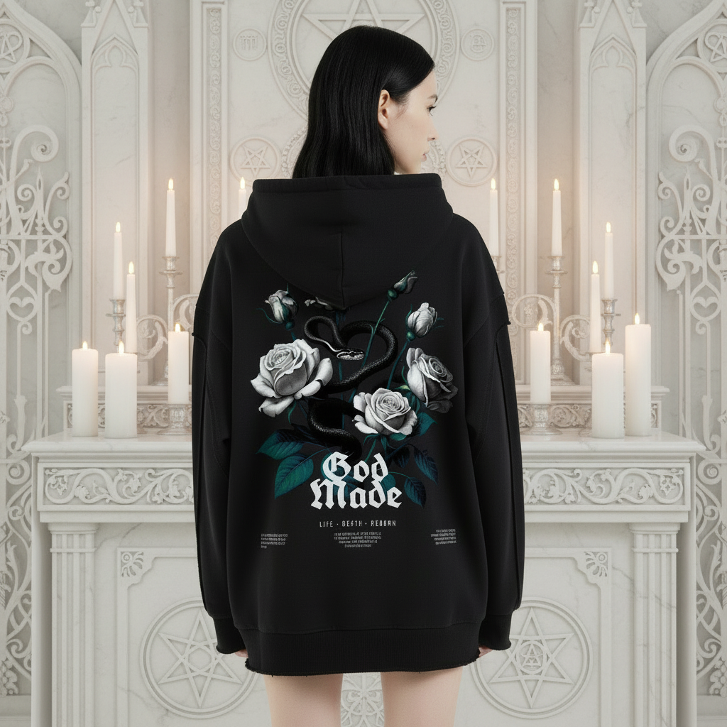 God Mode Hoodie - Female Back
