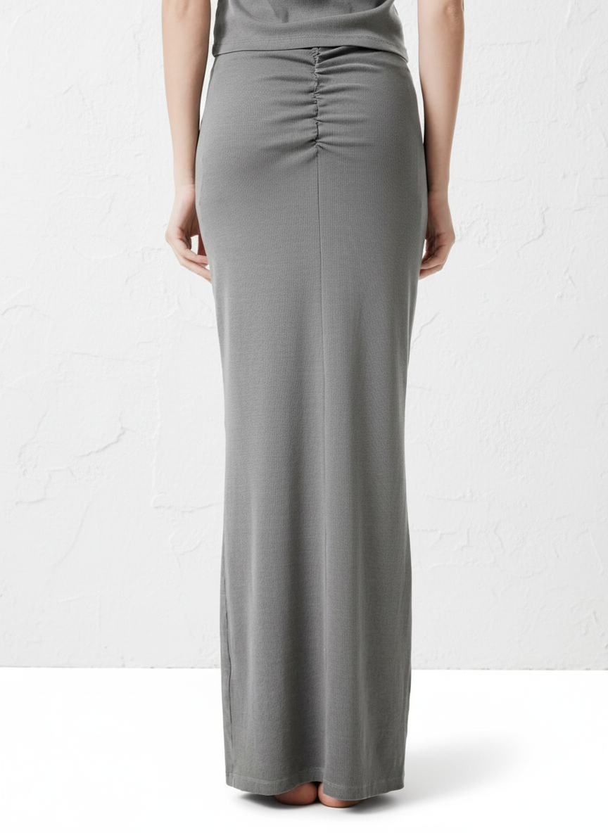 Gray Pants - Back View