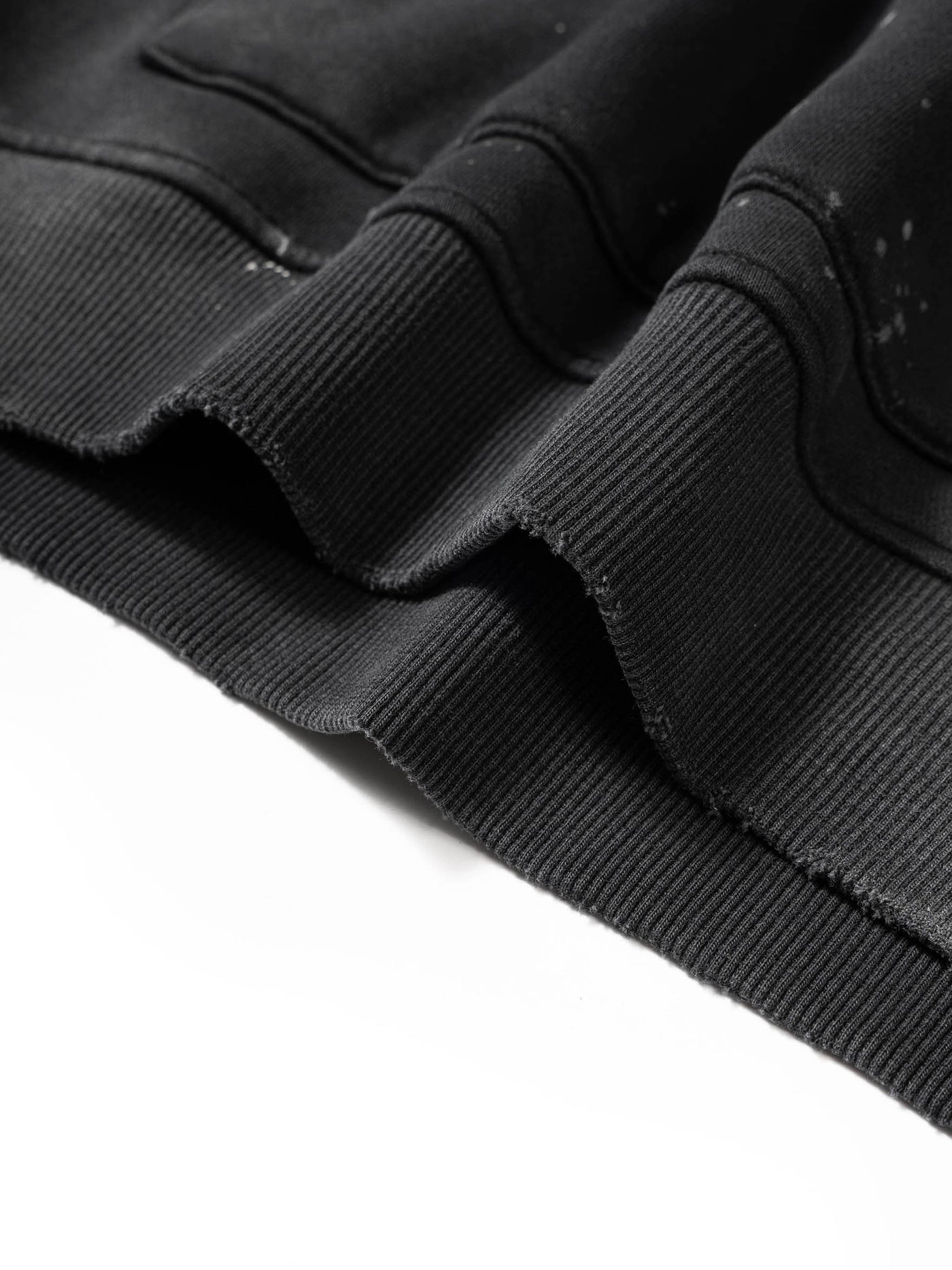 street,unisex,frayed,fleece,hoodie