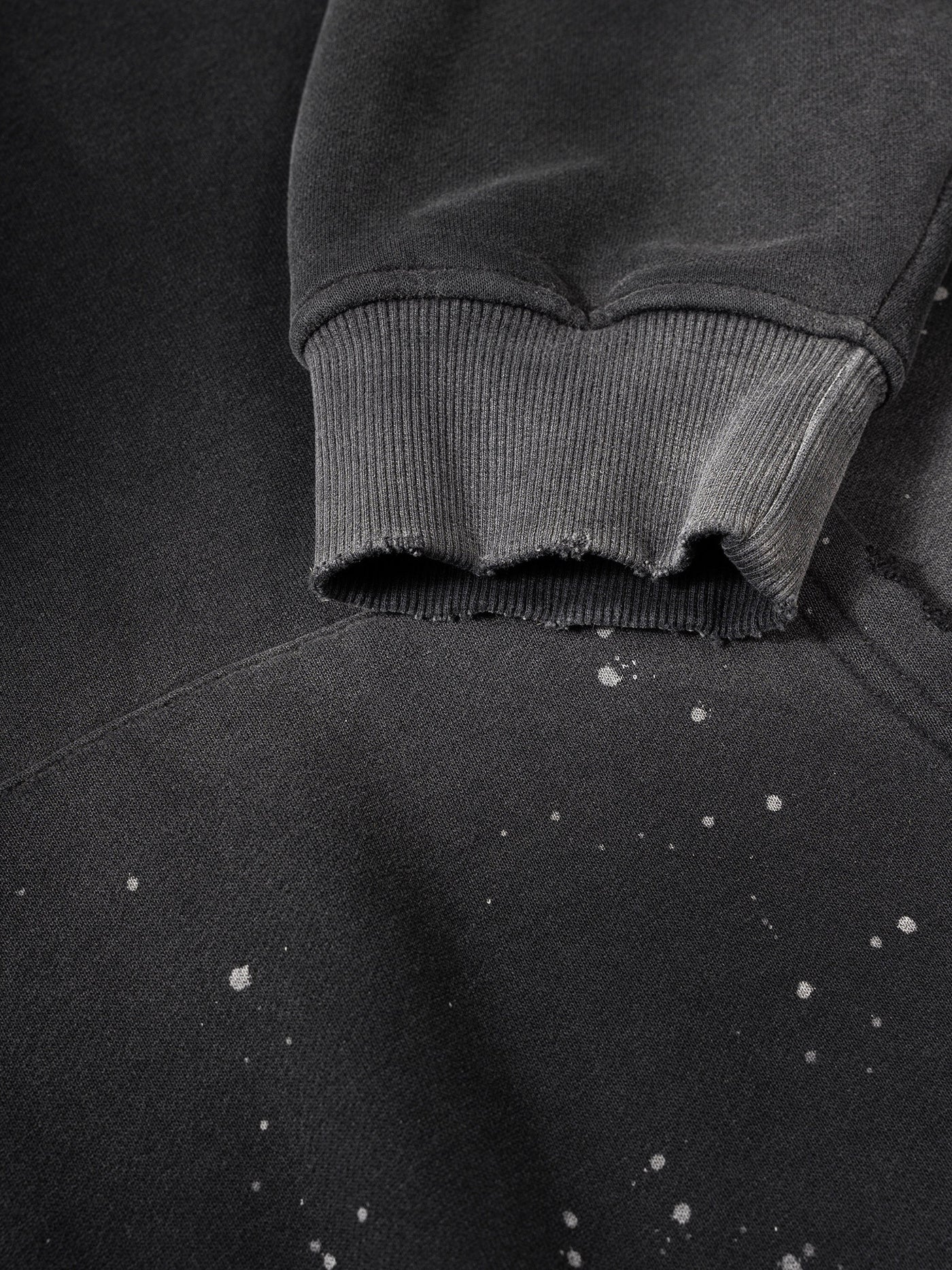 street,unisex,frayed,fleece,hoodie