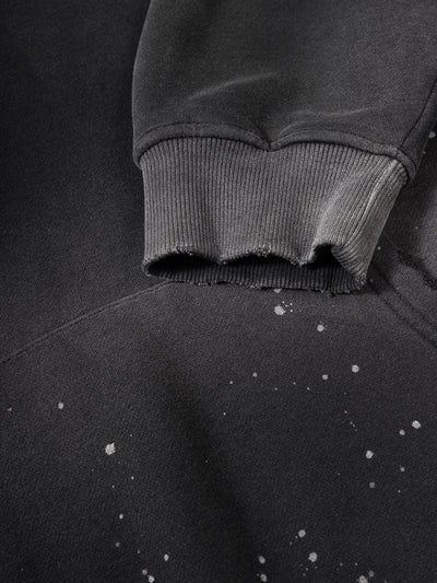 street,unisex,frayed,fleece,hoodie