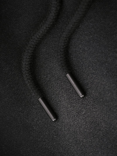 Ethereal Vintage Washed Fleece Joggers - Premium black