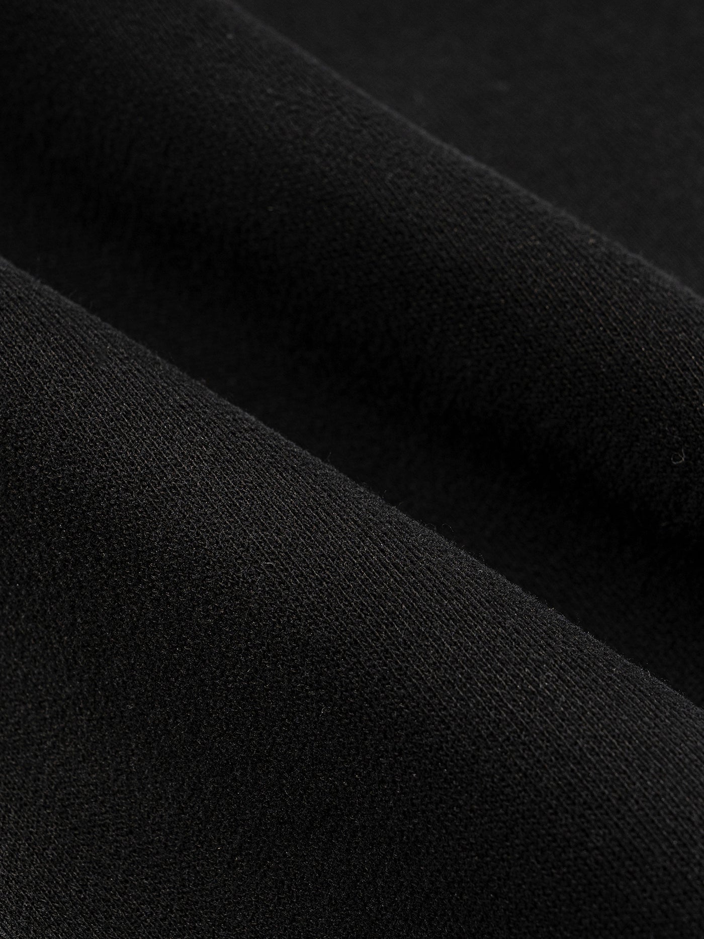 MorteNoir Black Fur-Trimmed Hoodie - Boxy Oversized Zip-Up with Detachable Hood