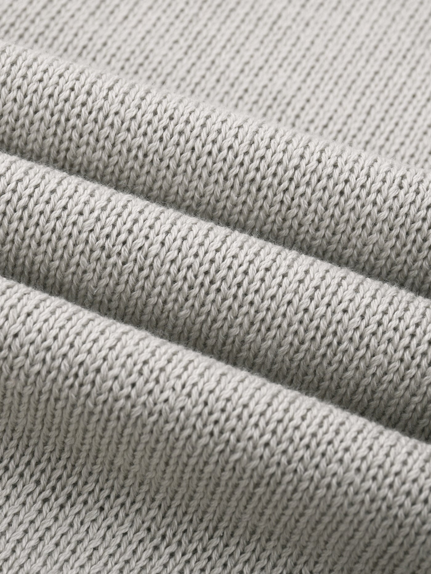 MorteNoir Distressed Gradient Knit Sweater - Grey Fade Oversized Crewneck