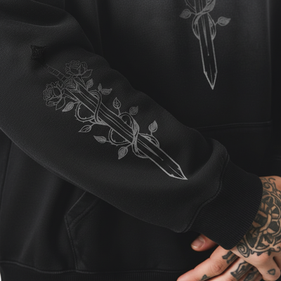 Macro Detail - Sleeve Print