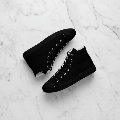 Men's High Top Canvas Shoes View 1