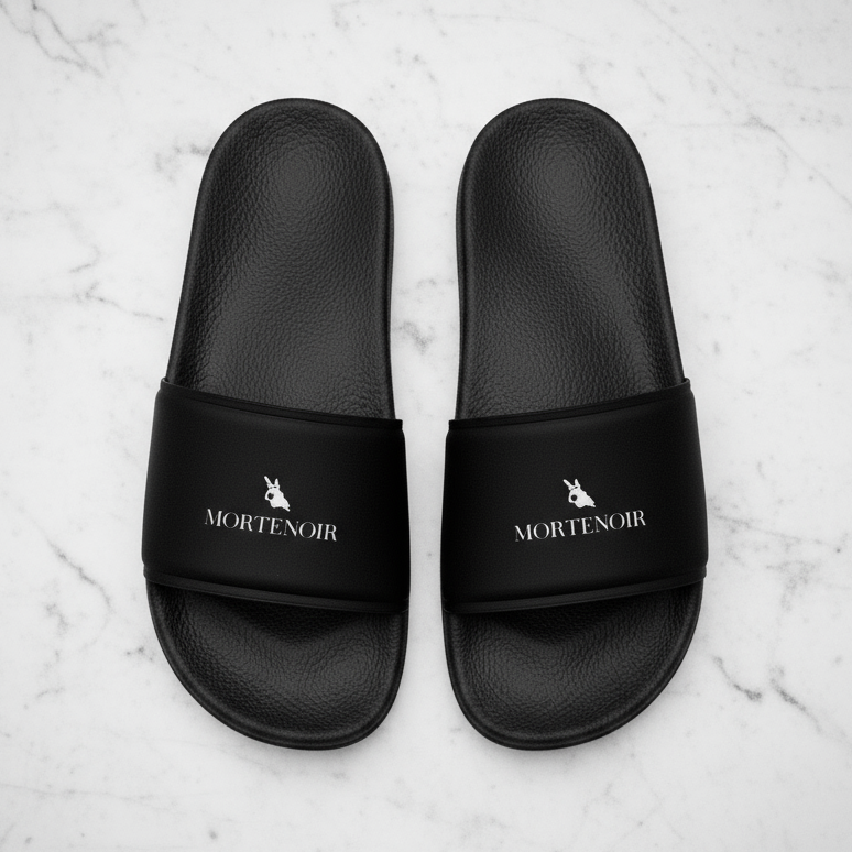 Midnight Slides Flat Lay