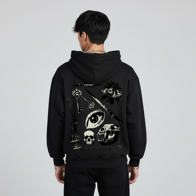 Model back view mockup