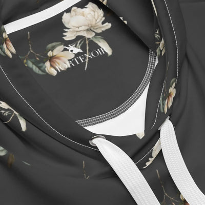 [ANXIETY] Floral Unisex Hoodie Eclipse - MorteNoir