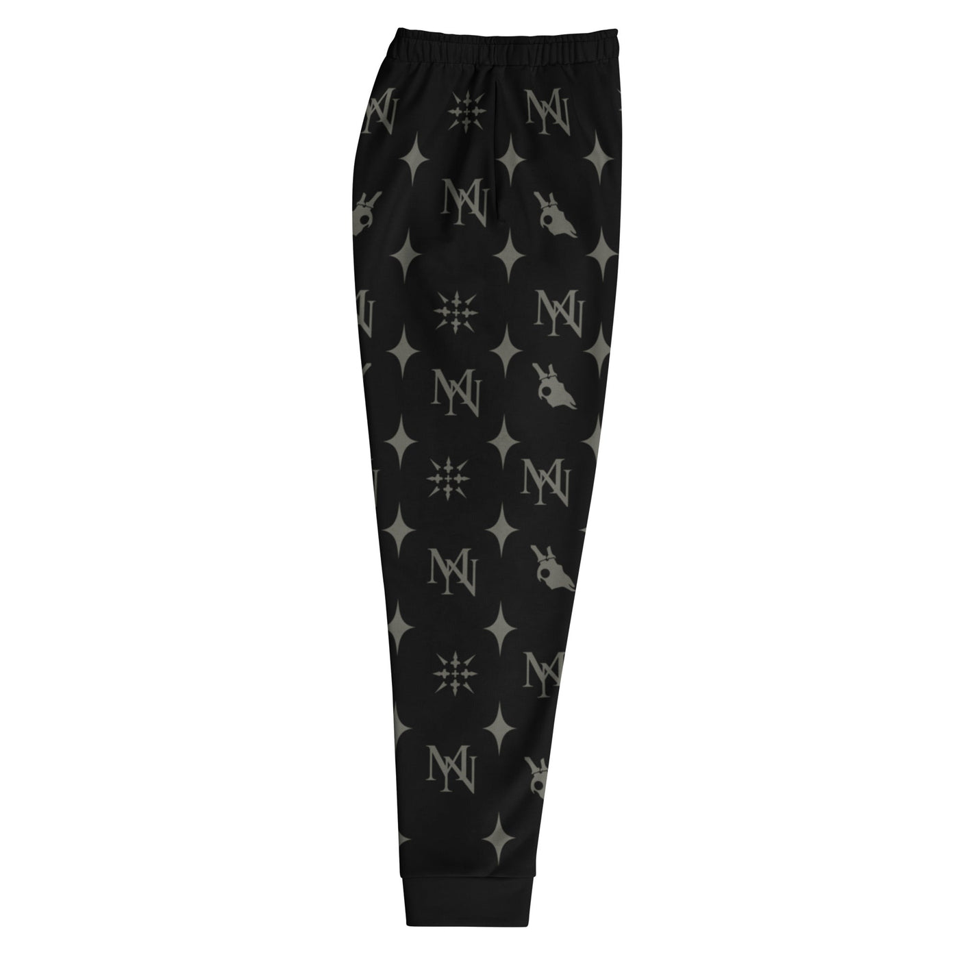 MorteNoir Abyss Fleece Joggers - Recycled Polyester Athletic Wear - MorteNoir