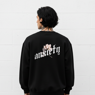 MorteNoir ANXIETY Shadow Sweatshirt - Male Back View