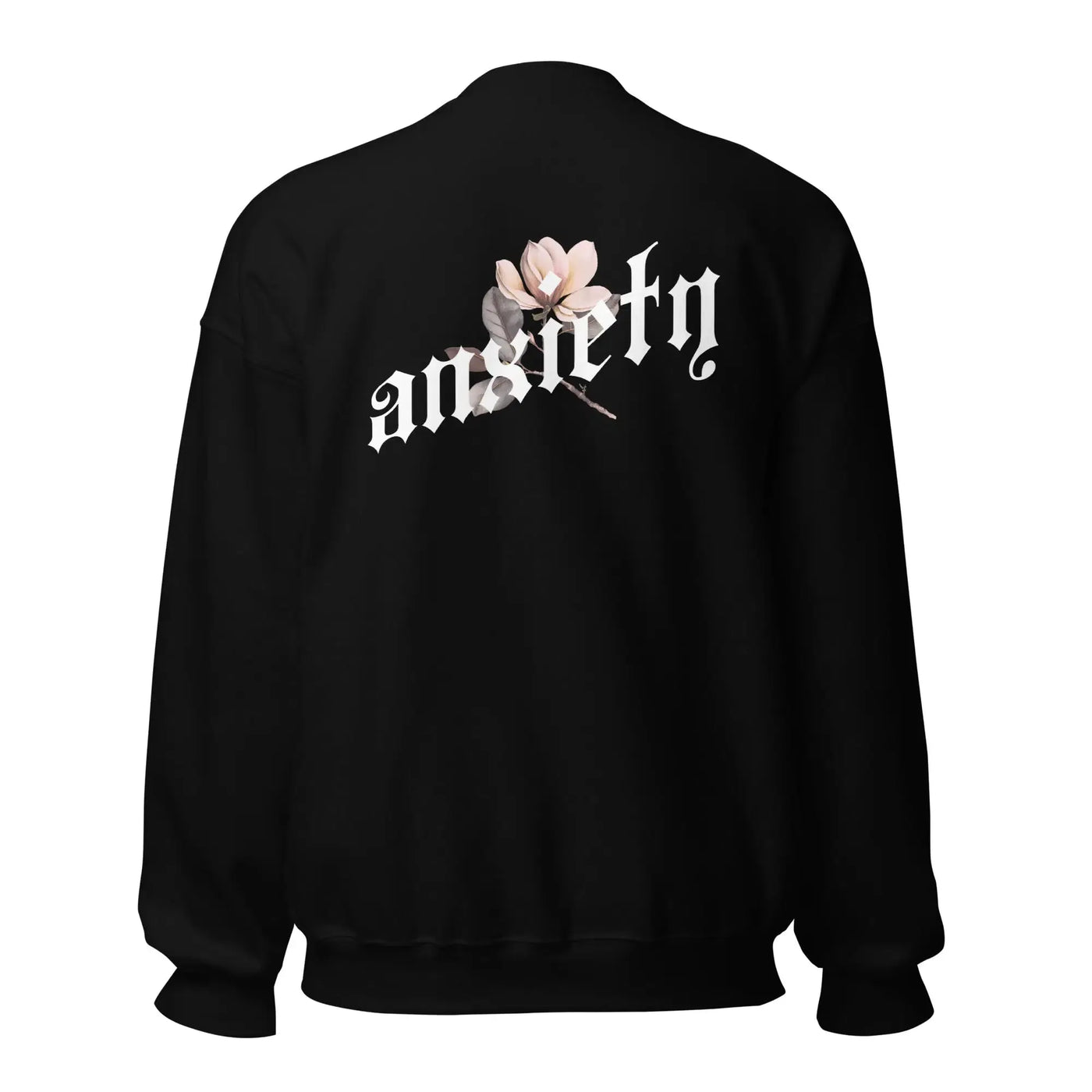 MorteNoir ANXIETY Shadow Sweatshirt - Unisex Cotton Blend - MorteNoir