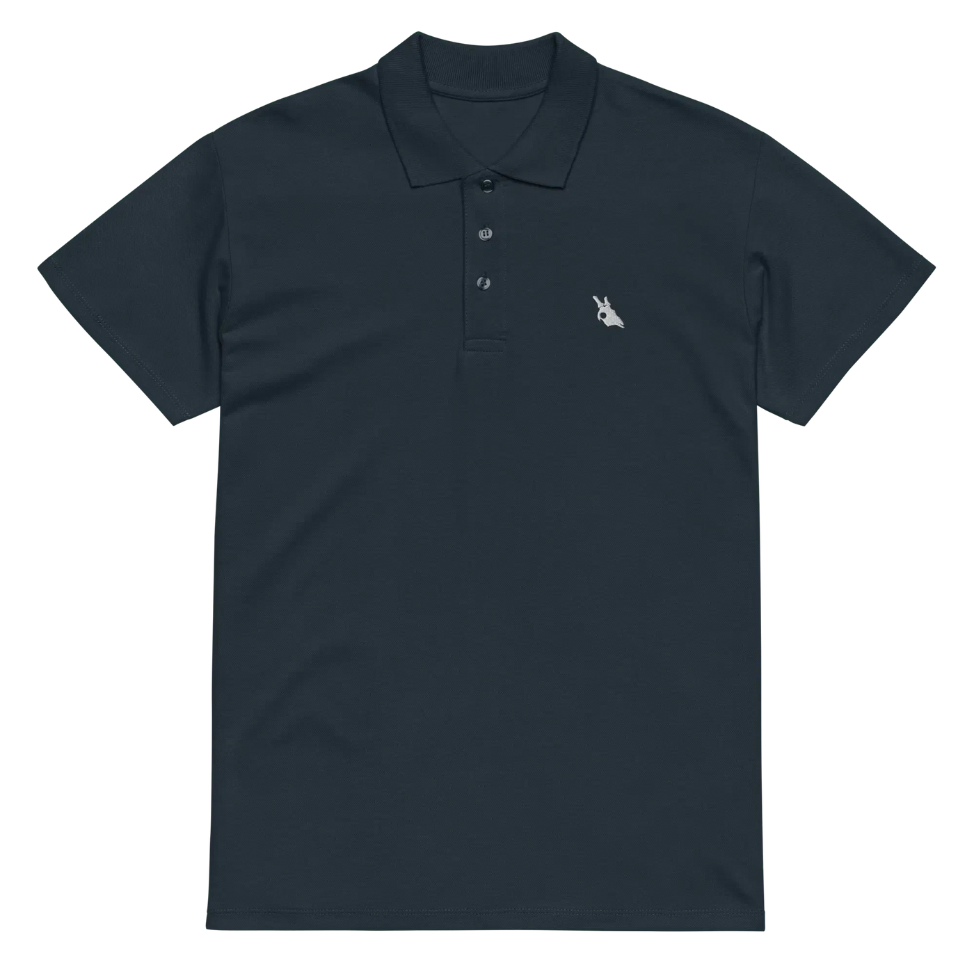 MorteNoir Premium pique polo shirt - MorteNoir