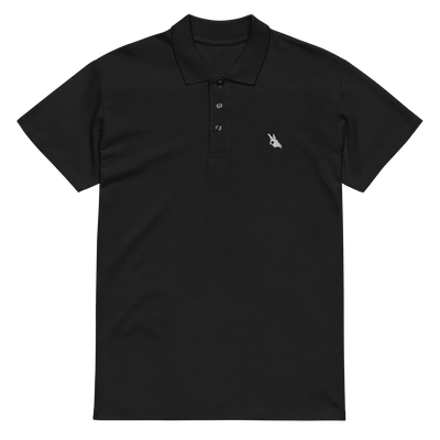 MorteNoir Premium pique polo shirt - MorteNoir