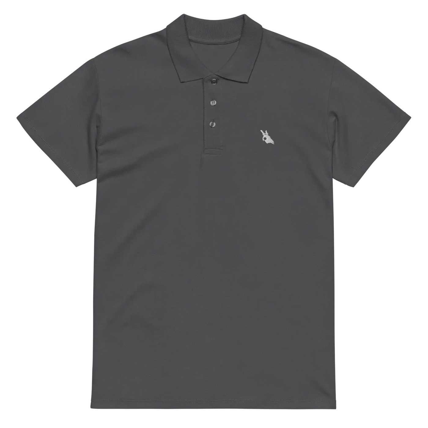 MorteNoir Premium pique polo shirt - MorteNoir