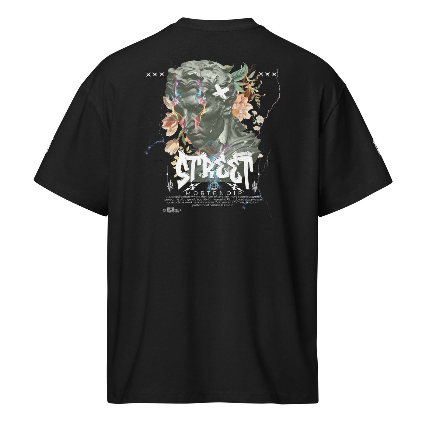 MorteNoir STREET Shadow Box Tee - Premium Cotton Streetwear - MorteNoir