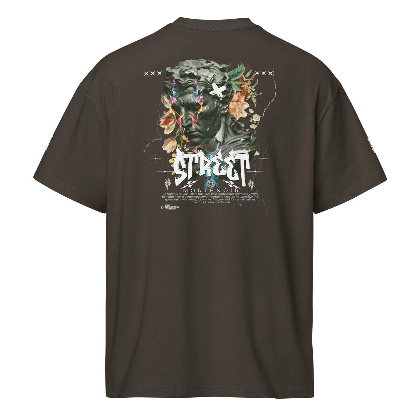 MorteNoir STREET Shadow Box Tee - Premium Cotton Streetwear - MorteNoir