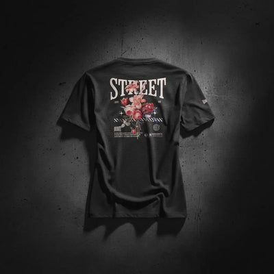 MorteNoir STREET Noir Relaxed Tee - Women's Soft Cotton - MorteNoir