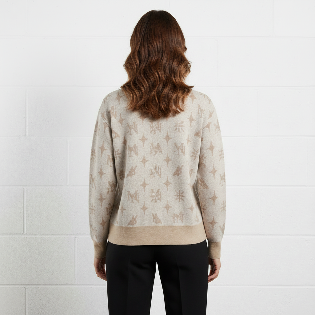 MorteNoir Dusk Knitted Cardigan - Back View