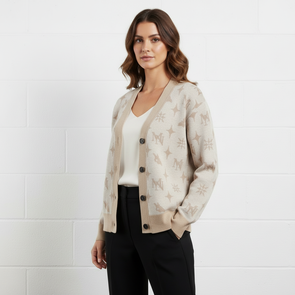 MorteNoir Dusk Knitted Cardigan - Side View 2