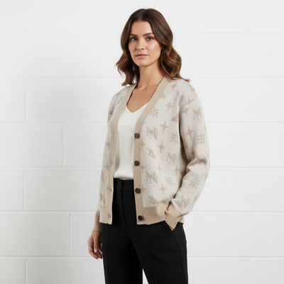 MorteNoir Dusk Knitted Cardigan - Side View 2